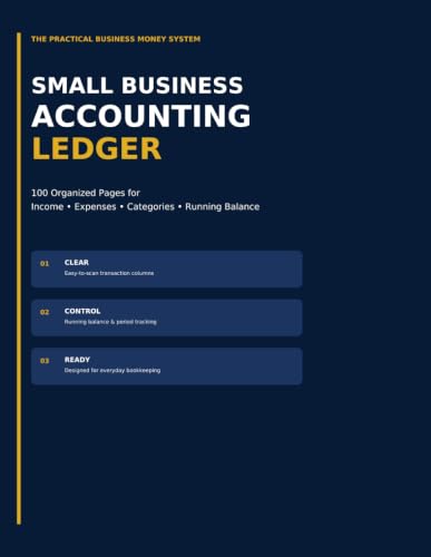 Cover of Small Business Accounting Ledger